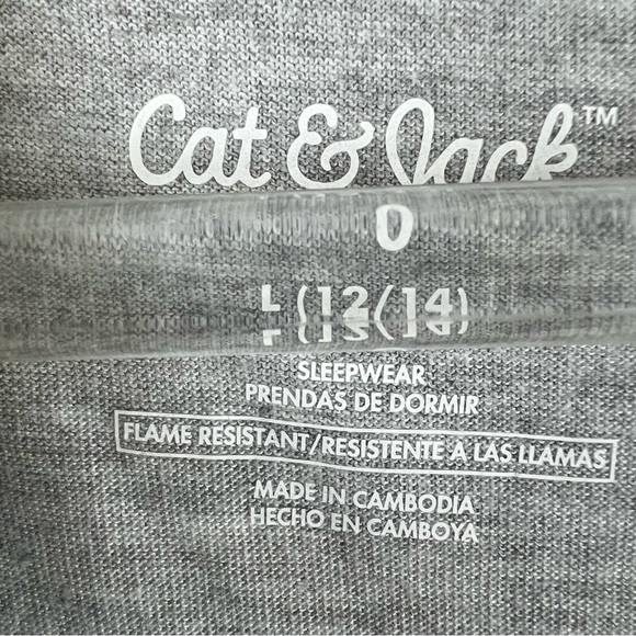 Cat & Jack Gray Crushing It T-Shirt - Picture 3 of 5